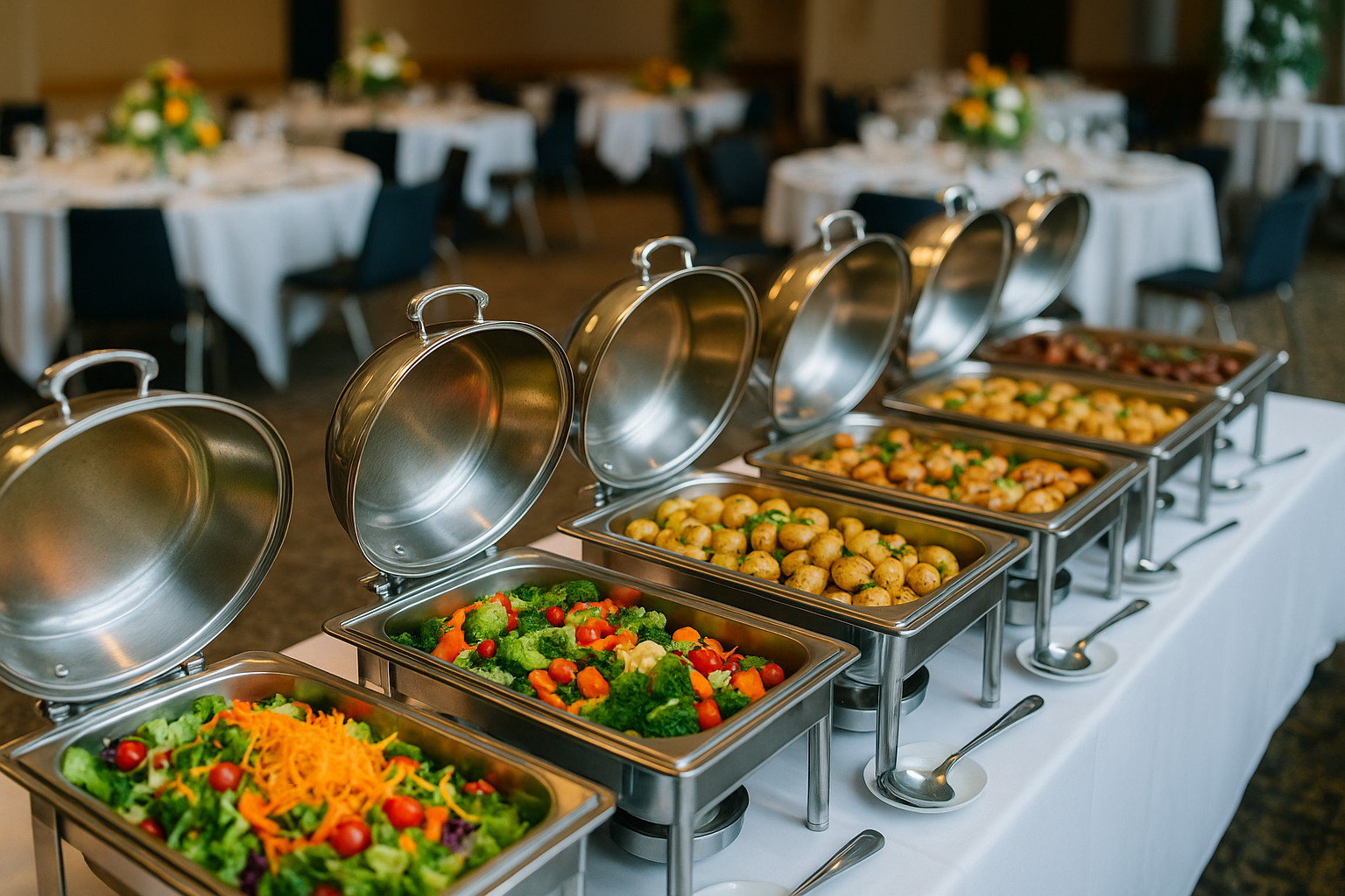 Buffet setup